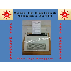 mesin tik elektronik nakajima ax150