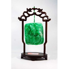 jade carving ( artwork) ( gu 022)