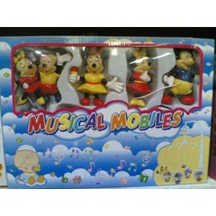 mickey minnie mouse musical mobiles