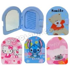 kaca rias sisir mini