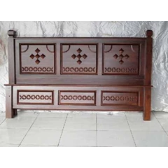 dipan, tempat tidur minimalis silang majapahit size 180x200cm