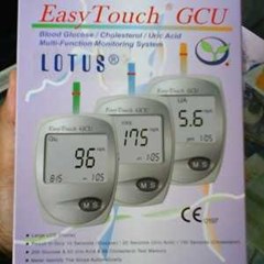 easy touch 3in1cek gula, asam urat, kolestrol
