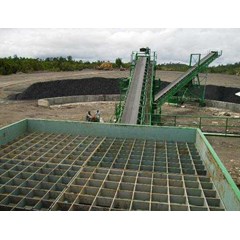 hss. coal crushing & screening plant cap. 300 tph with radial stacker conveyor