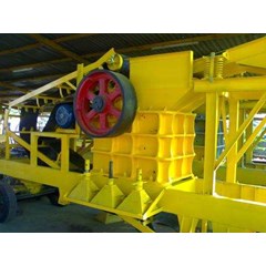 hss. portable stone crusher cap. 30 tph