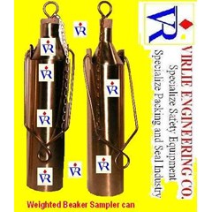 botol sample can, sampel can, brass, stainless steel ( sus) , kuningan, almunium, tembaga, weighted beaker, petroleum oil sampler, weighted bottle plug sampler, botol sampel minyak, oil sampler copper, astm sampling cans, liquid oil thief