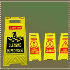 wet floor warning