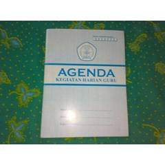buku agenda harian guru
