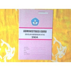 buku administrasi guru sma
