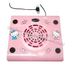 cooling pad hello kitty 1 fan