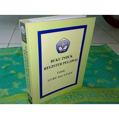 buku induk pegawai dan staff