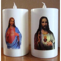 lilin lampu ( led candle) 10 cm