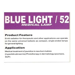 lampu philips blue light/ 52