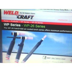 weldcraft tig torch wp 26v