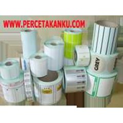 roll sticker polos atau cetak