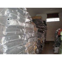 katun carded 30 s putih gramasi 155