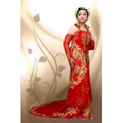 kebaya merah tembaga lbv