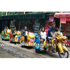 kereta mini sepeda motor boneka
