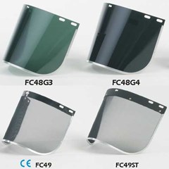 visor clear gray fc48 & fc49 be