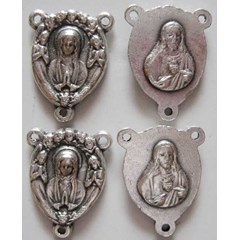 harces itali : maria & malaikat + hati kudus yesus ( 2 cm)