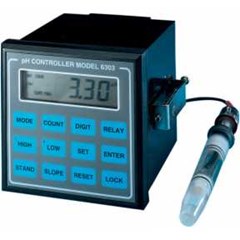 jenco ph, orp, temperature in-line controller 6303p