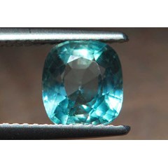 batu permata breathtaking blue apatite cut ( ap 001)
