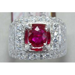 batu permata breathtaking ruby cut un heat( rbc 043)