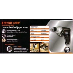 rotary drill 10 mm black & decker ktr10re 420w