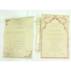undangan + tabung bambu