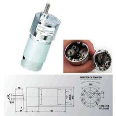 mt204 - dc motor 12volt dc w/ geartox