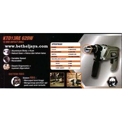 impact drill 13 mm black & decker power tool ktd13re 620w