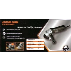 slim angle grinder black & decker ktg200 600w