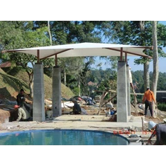 gazebo kolam renang minimalis