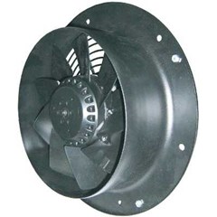 exhaust axial round frame 8