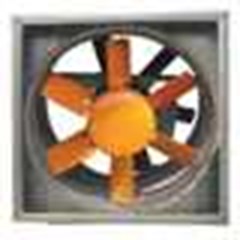 axial box fan double blade