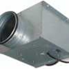 box inline circular duct fan