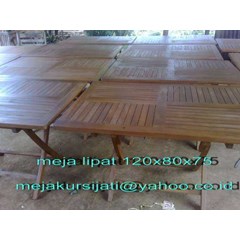 meja lipat kotak 120