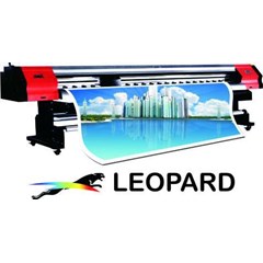 leopard 3.2 m double sided digital printer - solvent ink