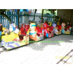 mainan kereta mini fiber triplek engkel