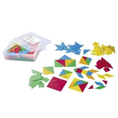 tangram 7 plastik ( sesuai spek sd kelas rendah)
