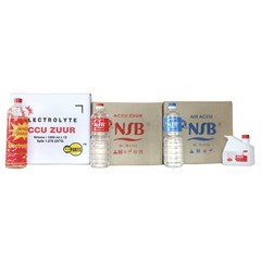 air demineralisasi / air accu , accu zuur / battery electrolyte & h2so4 ( all produk )