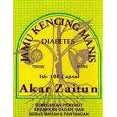 jamu akar zaitun - obat / herbal diabetes kencing manis hiperglukosa dll