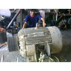 rewinding motor / repairing / rekondisi / gulung ulang / service elektro motor / dynamo / transformator / generator ac / dc 1 / 3 phase dll