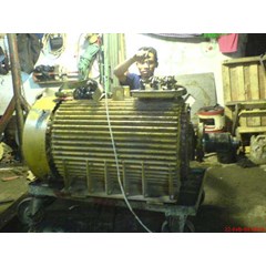 rewinding motor / repairing / rekondisi / gulung ulang / service elektro motor / dynamo / transformator / generator ac / dc 1 / 3 phase dll