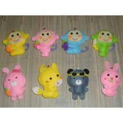 boneka flanel kecil