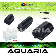 magnet pembersih kaca akuarium • aquarium magnetic glass cleaner
