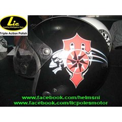 pabrik / distributor helm sni vin helm - retro - fashion star - titan