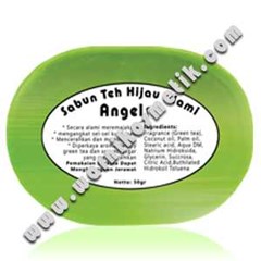 sabun teh hujau alami angel