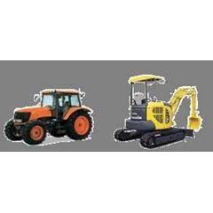 kubota tractor & komatsu mini excavator | ( traktor kubota)