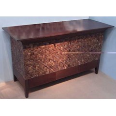 coconut shell inlaid furniture