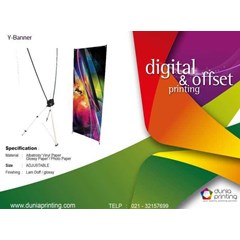 cetak y-banner 1 set